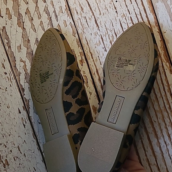 Unionbay sz 6 leopard print Rothy like loafers flats new SH209 - Picture 4 of 5